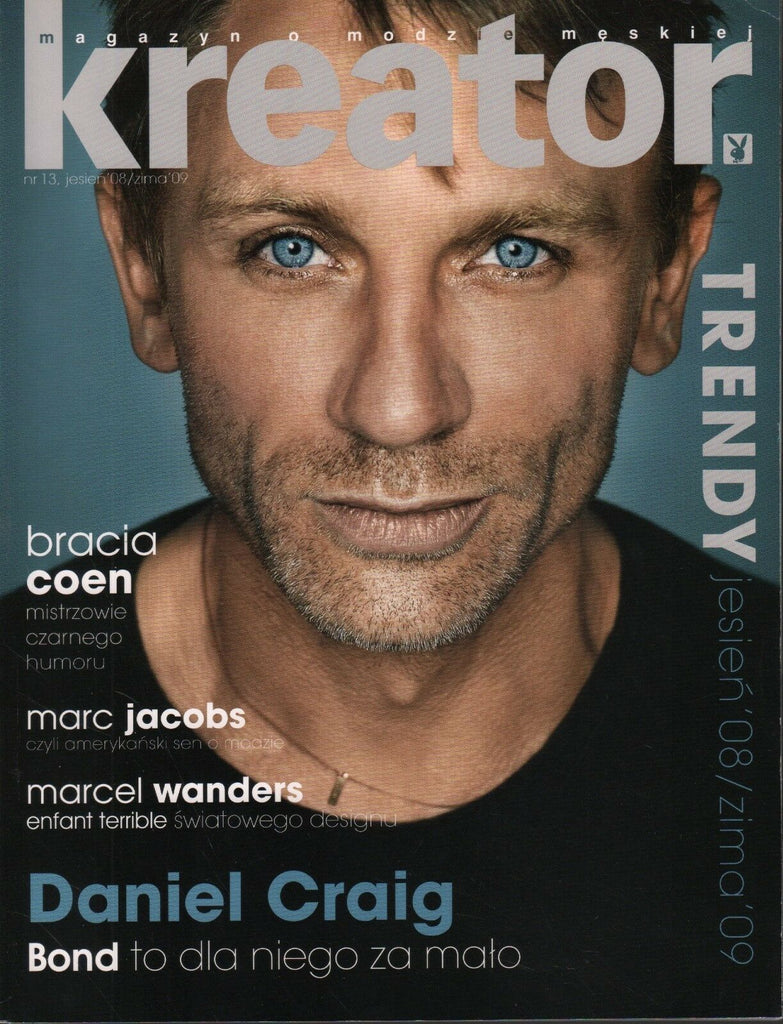 Kreator Polish Magazine Autumn Winter 2008 Daniel Craig Marc Jacobs 061118DBE2