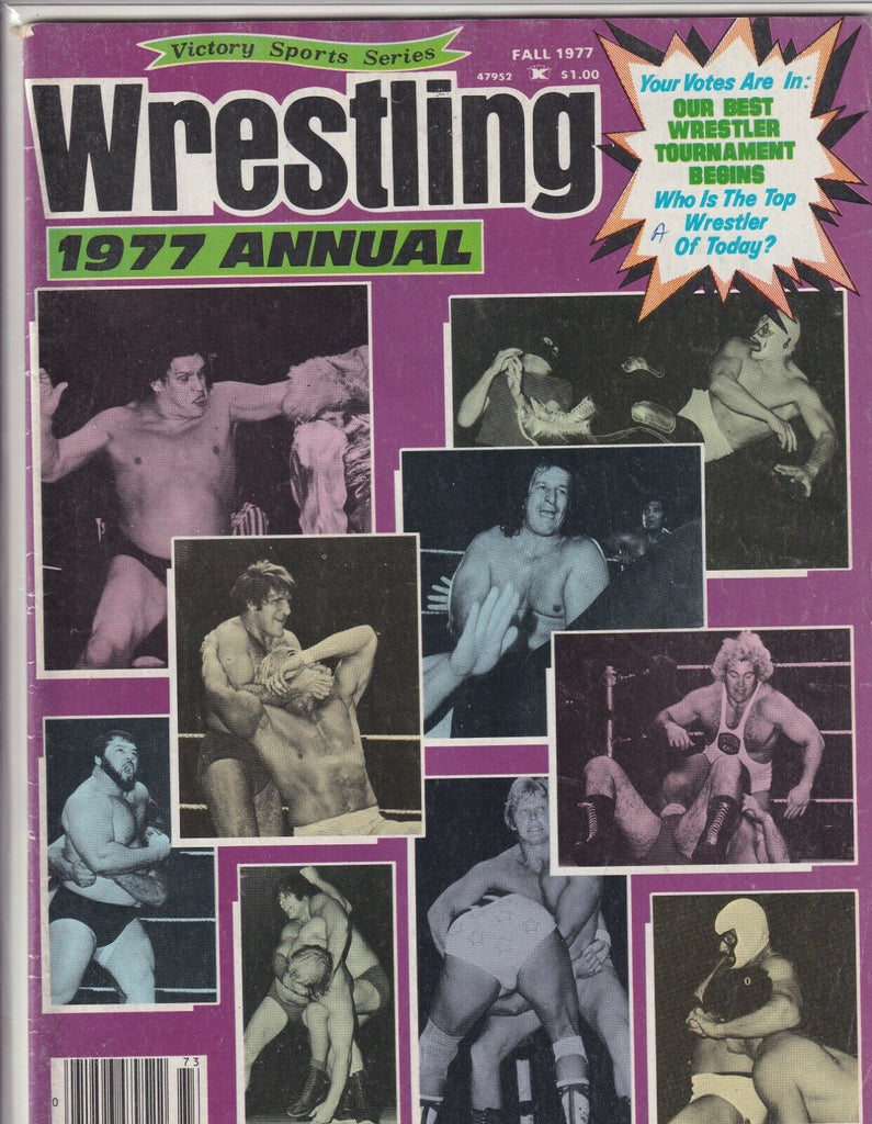 Victory Sports Wrestling Annual 1977 Andre The Giant Fall 1977 062419nonr