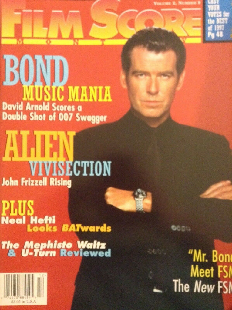 Film Score Magazine David Arnold James Bond November/December 1997 080218nonrh