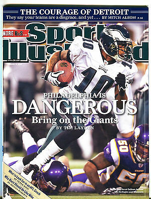 Sports Illustrated Magazine January 12 2009 DeSean Jackson EX 031516jhe