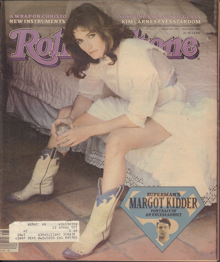 Rolling Stone July 9 1981 Supermans Margot Kidder w/ML 122116DBE