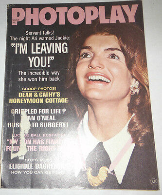 Photoplay Magazine Jackie Kennedy & Dean Martin March 1972 072914R