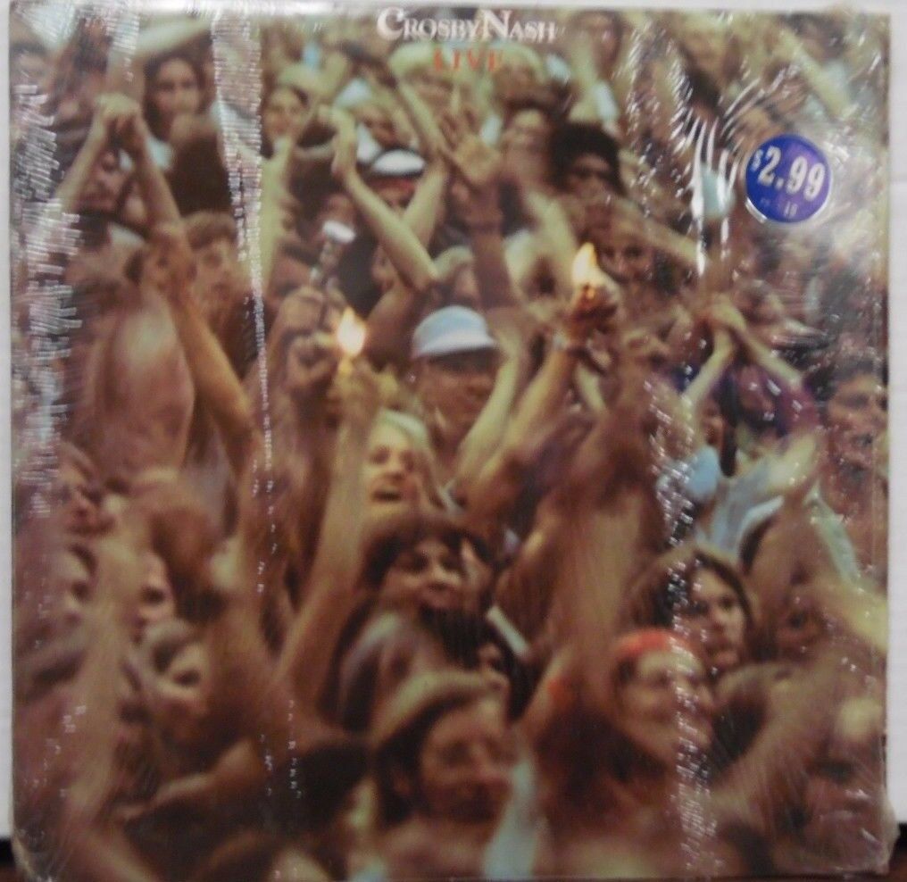 Live Crosby/Nash 33 RPM ABC Records AA-1042 091216LLE
