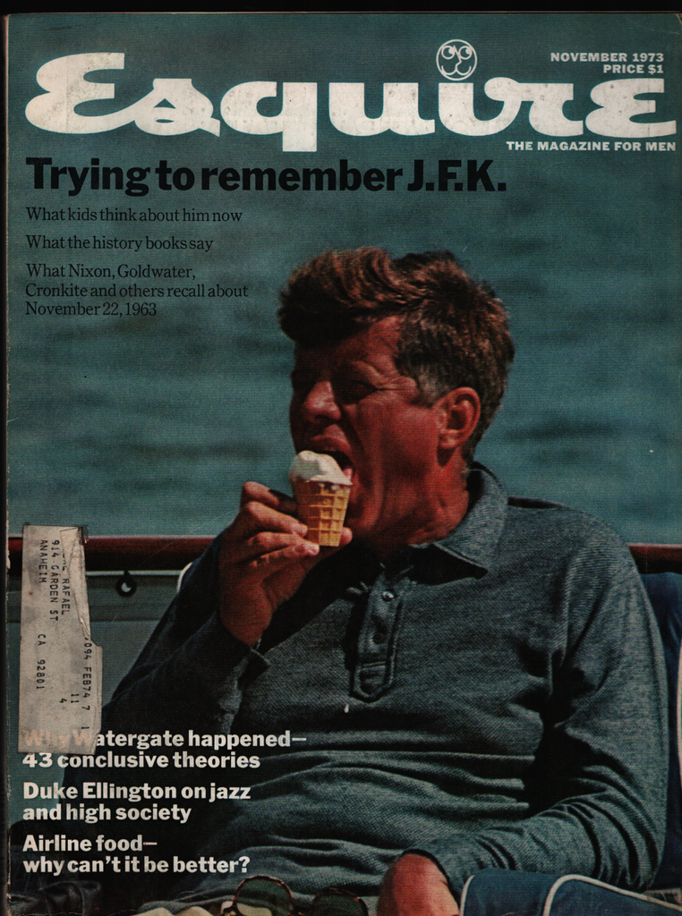 Esquire Magazine November 1973 John F Kennedy Duke Ellington 022521ame