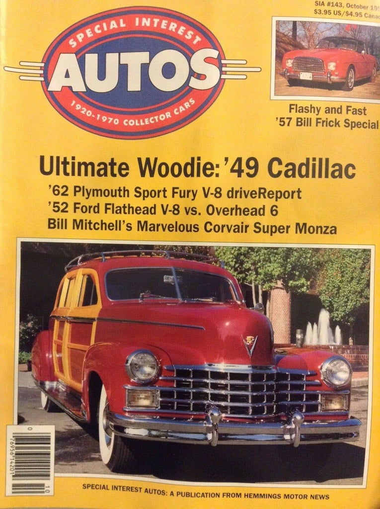 Special Interest Autos Magazine '49 Cadillac & Plymouth October 1994 042118nonrh
