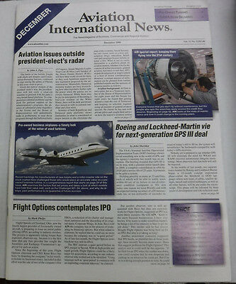 Aviation International News Magazine Boeing Lockheed December 2000 FAL 072115R