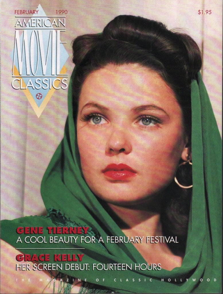 American Movie Classics February 1990 Gene Tierney Grace Kelly 072717nonDBE2