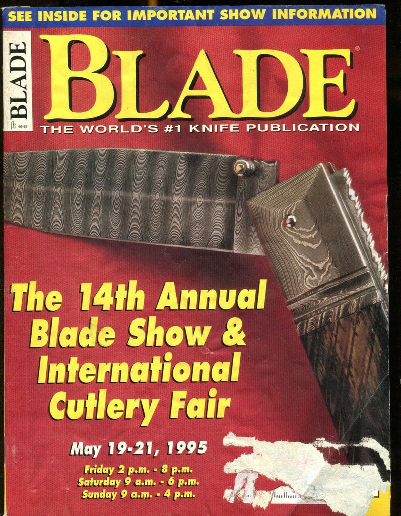 Blade Magazine 1995 Cutlery Fair VG No ML 013117jhe