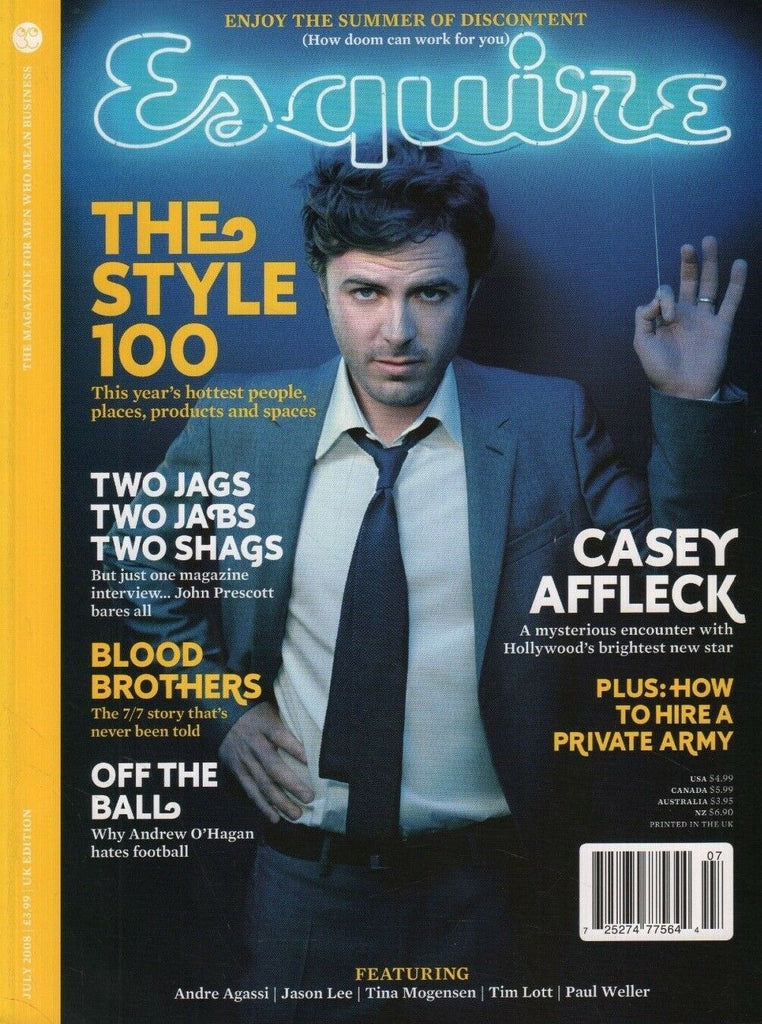 Esquire UK July 2006 Casey Affleck John Prescott 100918DBE
