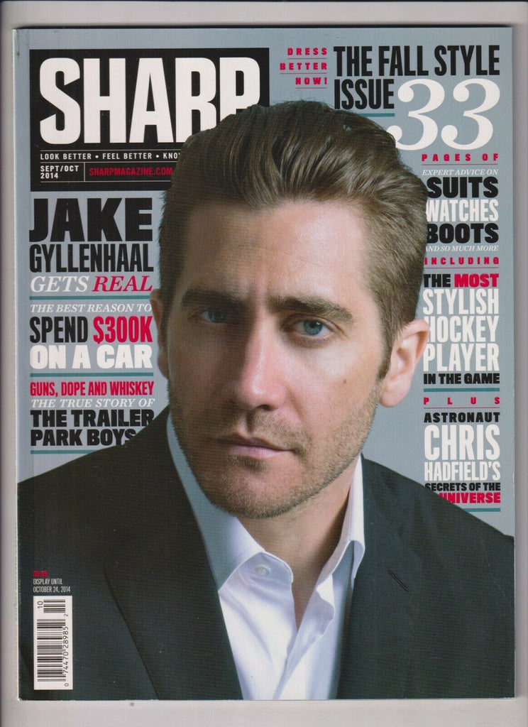 Sharp Mag Jake Gyllenhaal Trailer Park Boys September/October 2014 031020nonr