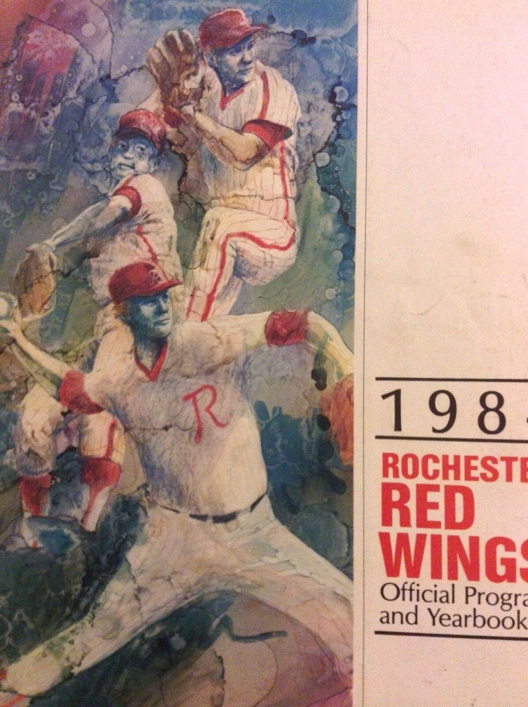 Rochester Red Wings Magazine 1984 Yearbook 062718nonrh