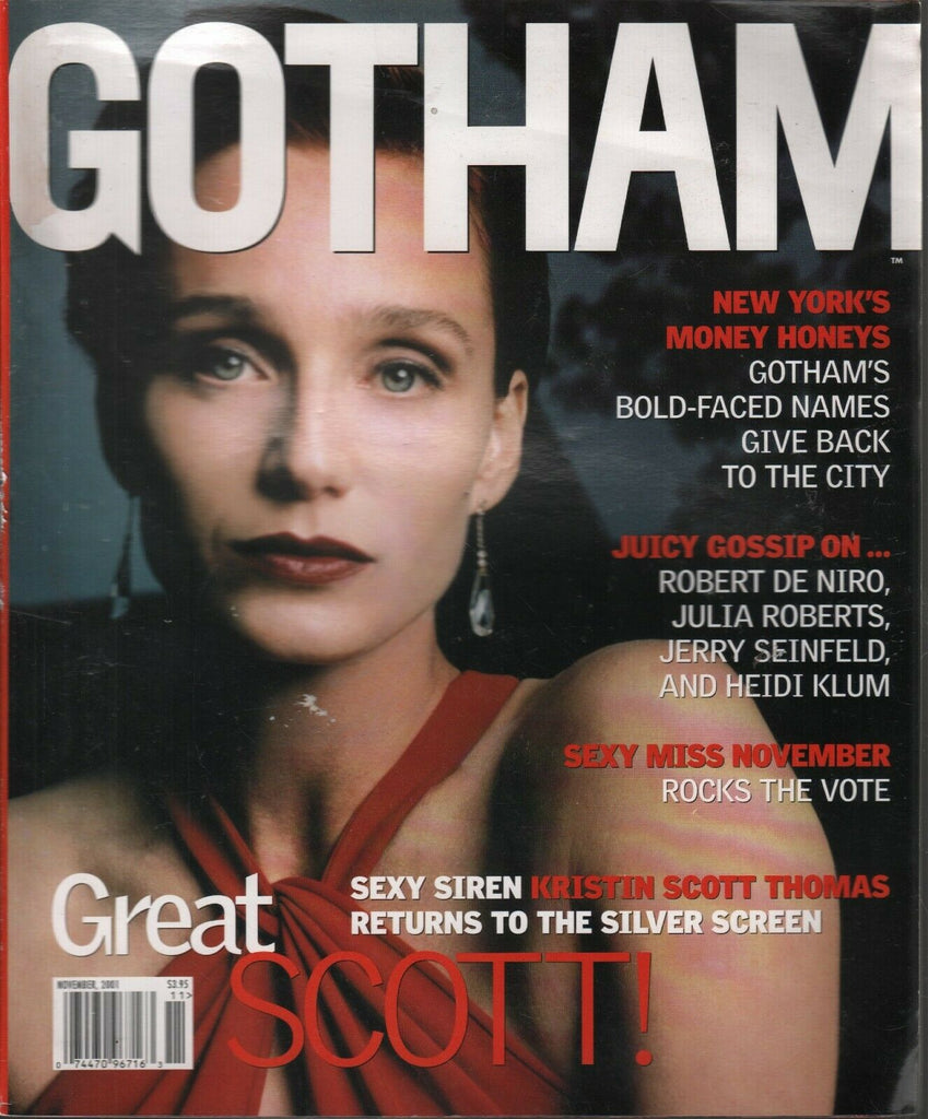 Gotham Magazine November 2001 Robert De Niro Julia Roberts 121019AME