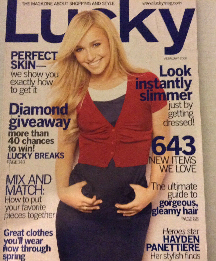 Lucky Magazine Hayden Panettiere February 2008 080917nonrh