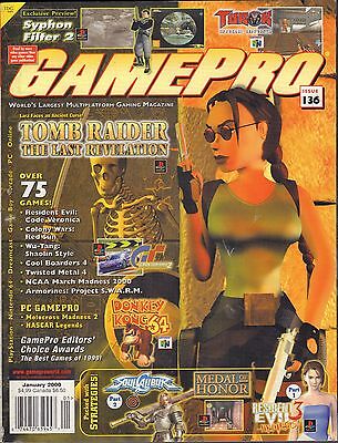 Game Pro January 2000 Tomb Raider The Last Revelation VG 062416DBE