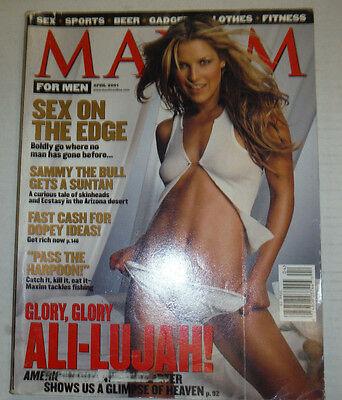 Maxim Magazine Ali Larter April 2001 ACC COND 021915r