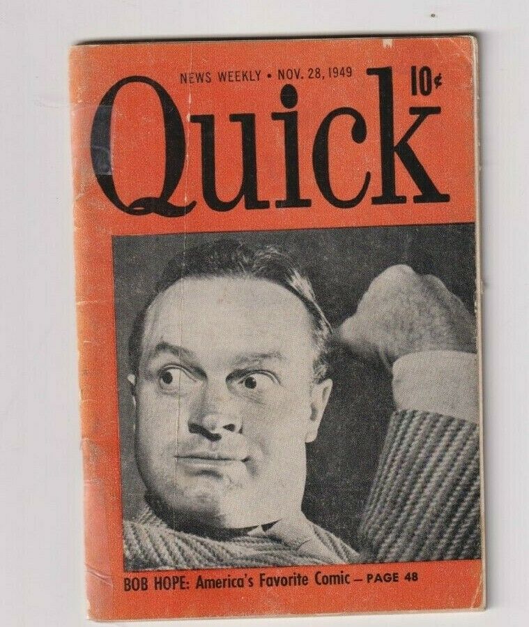 Quick Mag Bob Hope November 28, 1949 102319nonr