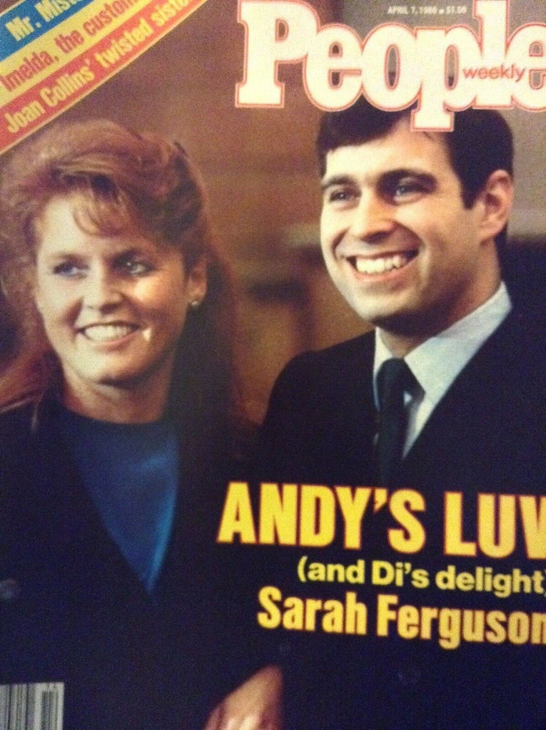 People Magazine Sarah Ferguson Mr. Mister Joan Collins April 7, 1986 020119nonrh