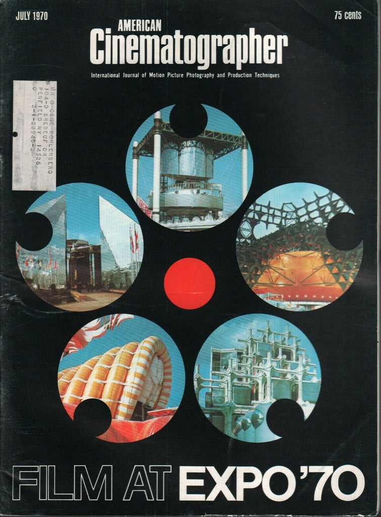 American Cinematographer July 1970 Film at Expo 70 010720AME