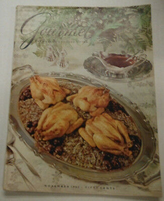 Gourmet Magazine Pudding And Pie & Soup's On November 1963 102214R