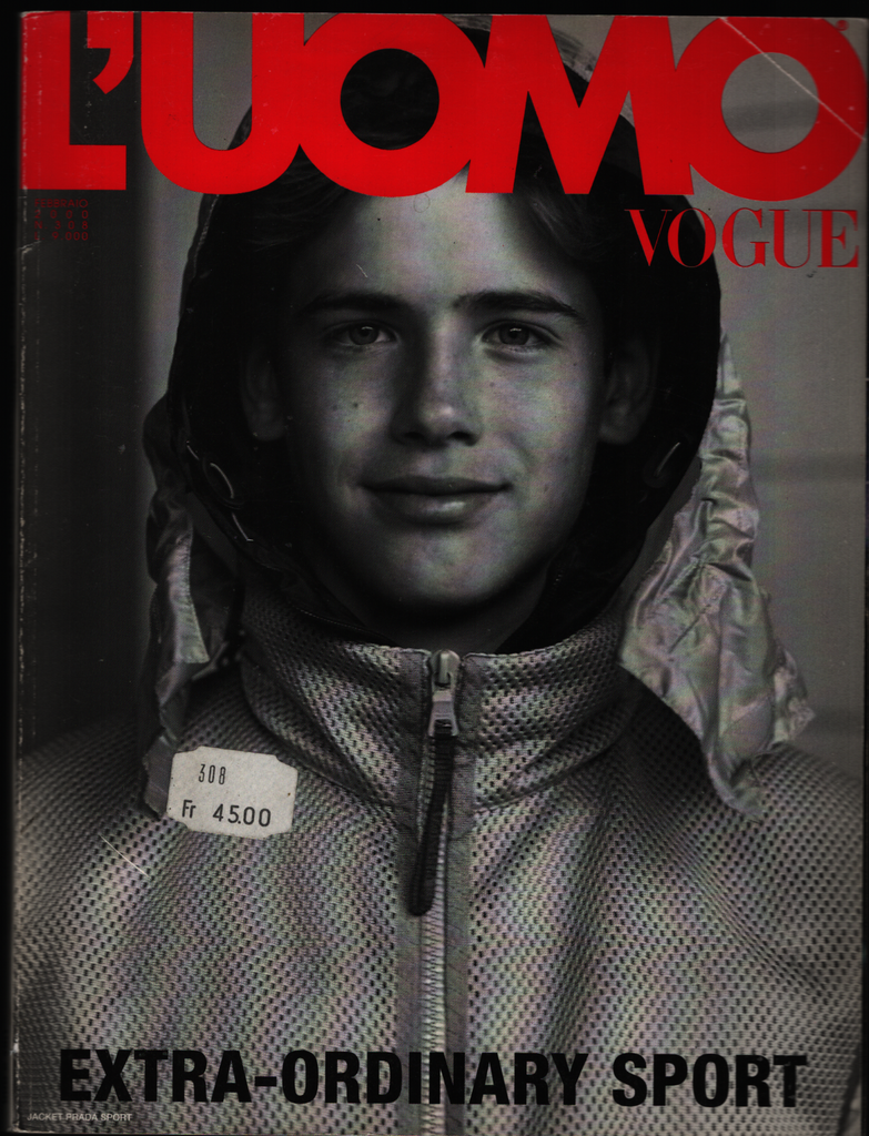 L'uomo Vogue Men's Fashion February 2000 Bruce Weber Joe McKenna 021021ame2