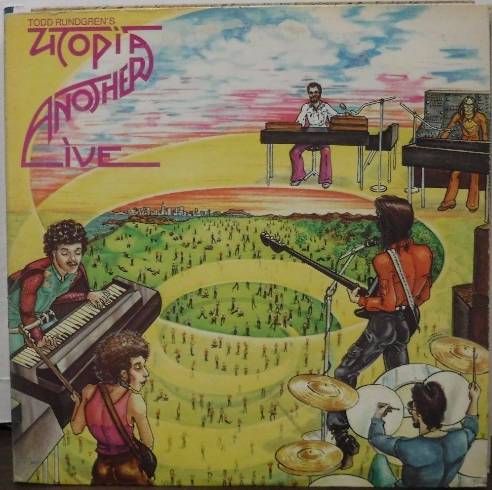 Todd Rundgren's Utopia Another Live 33RPM BR6961 121716LLE