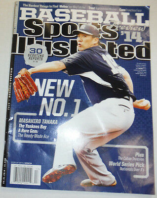 Sports Illustrated Magazine Masahiro Tanaka April 2014 121714R