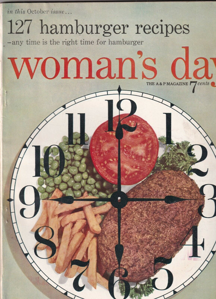 Woman's Day Mag 127 Hamburger Recipes October 1954 100719nonr