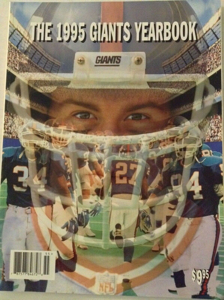 NY Giants Official 1995 Yearbook 022719nonrh