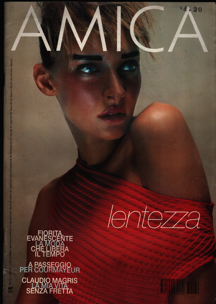 Amica Italian Fashion Magazine August 8 1997 Claudio Magris 021121ame2