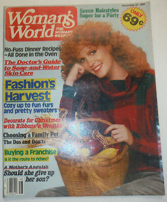 Woman's World Magazine Fashion's Harvest November 1984 021015R