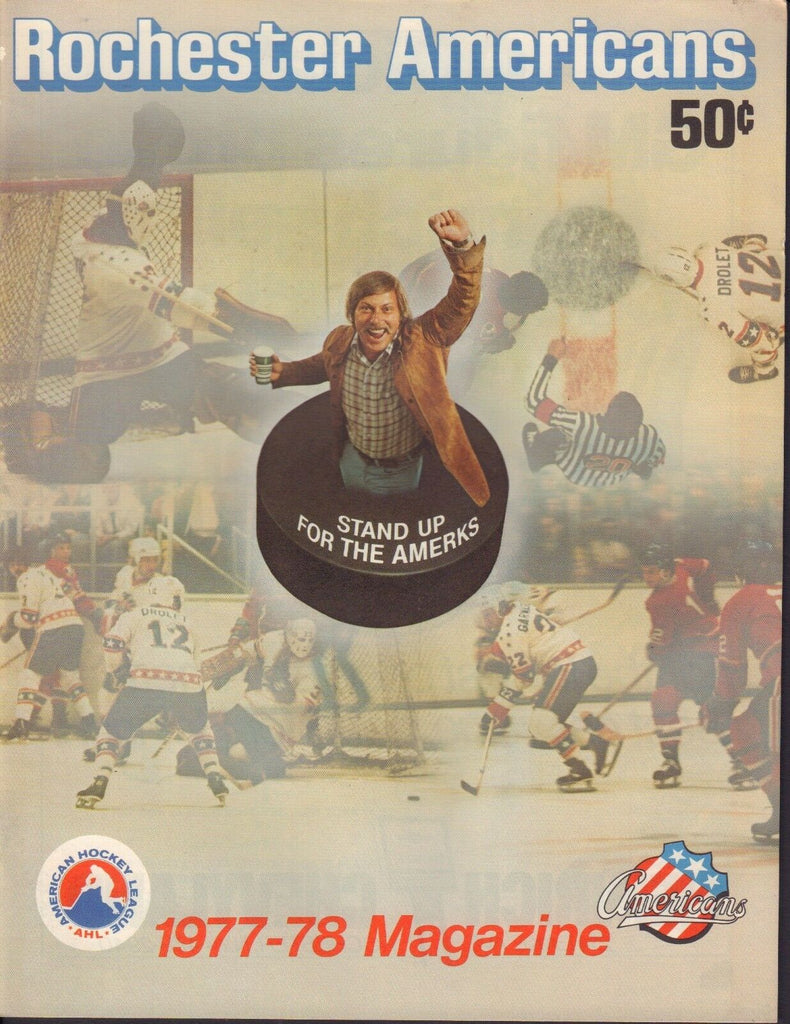 Rochester Americans 1977-78 Hockey Program 072917nonjhe