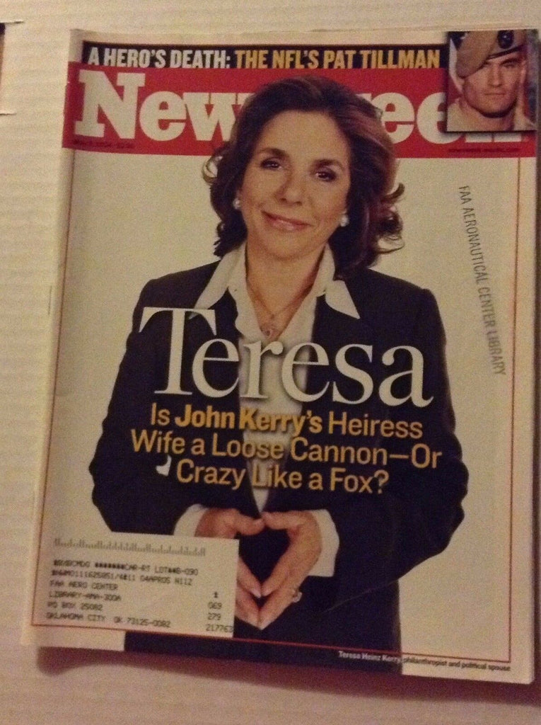 Newsweek Magazine John Kerry's Heiress Teresa May 3, 2004 FAA 022917NONRH