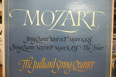 Mozart String Quartet No 16 in E flat Major (Juliard String) 33RPM 050616 TLJ