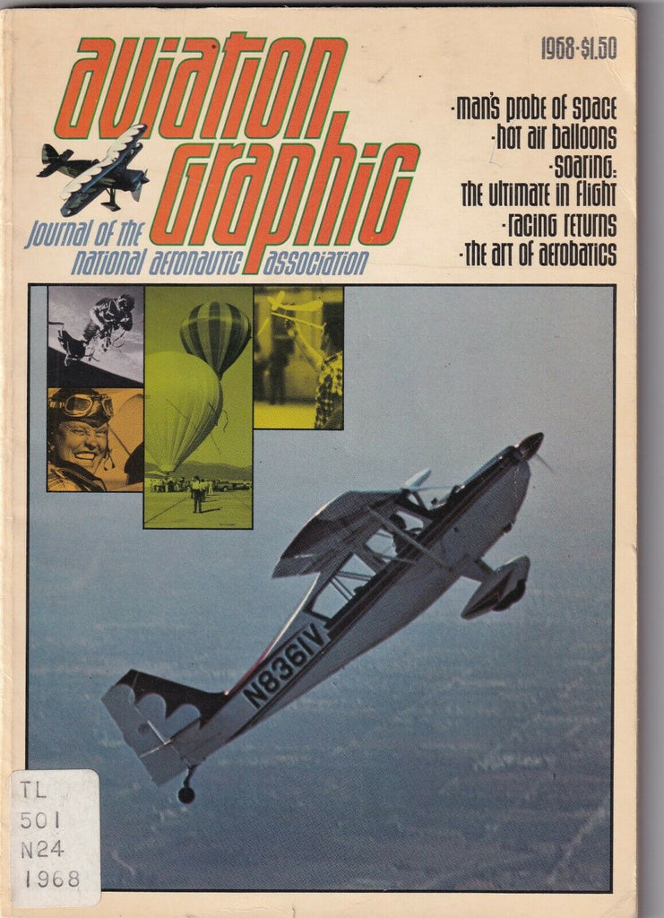 Aviation Graphic Mag Man's Probe Of Space 1968 081419nonr
