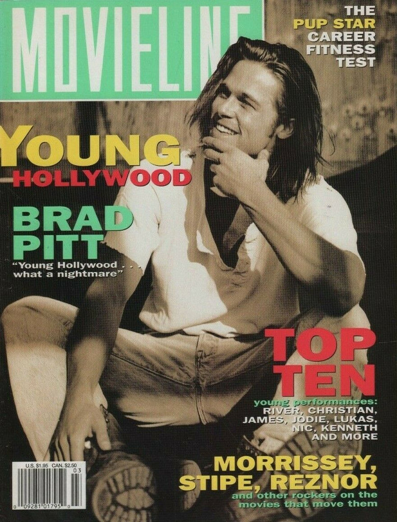 Movieline March 1993 Brad Pitt Winona Ryder Billy Baldwin 021820DBF2