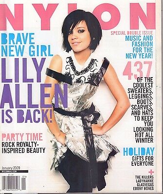 Nylon January 2009 Lily Allen VG 062116DBE