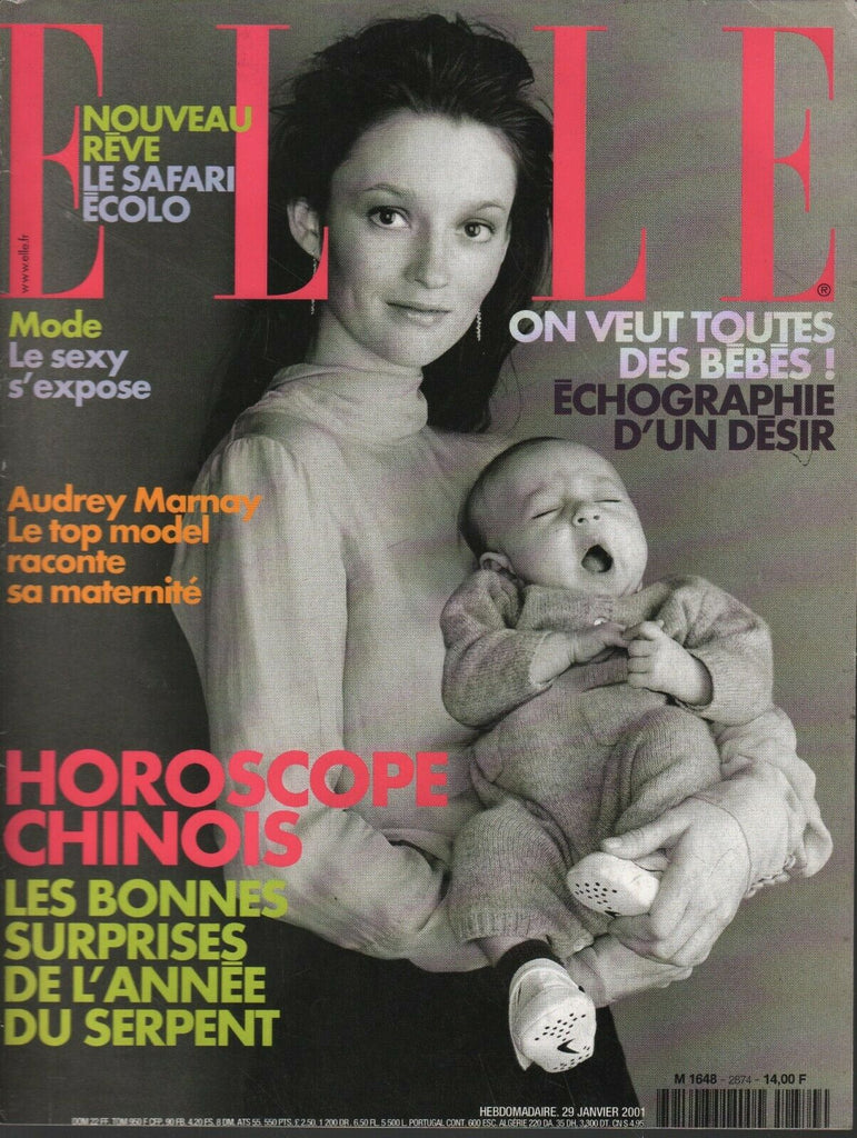 Elle French Fashion January 29 2001 Audrey Marnay Laure Delmas 100720ame2