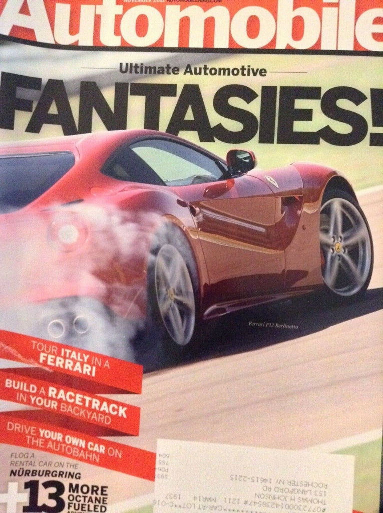 Automobile Magazine Tour Italy In A Ferrari November 2012 020119nonrh