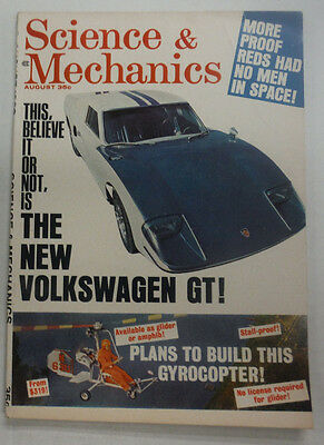 Science & Mechanics Magazine The New Volkswagen GT August 1966 062015R