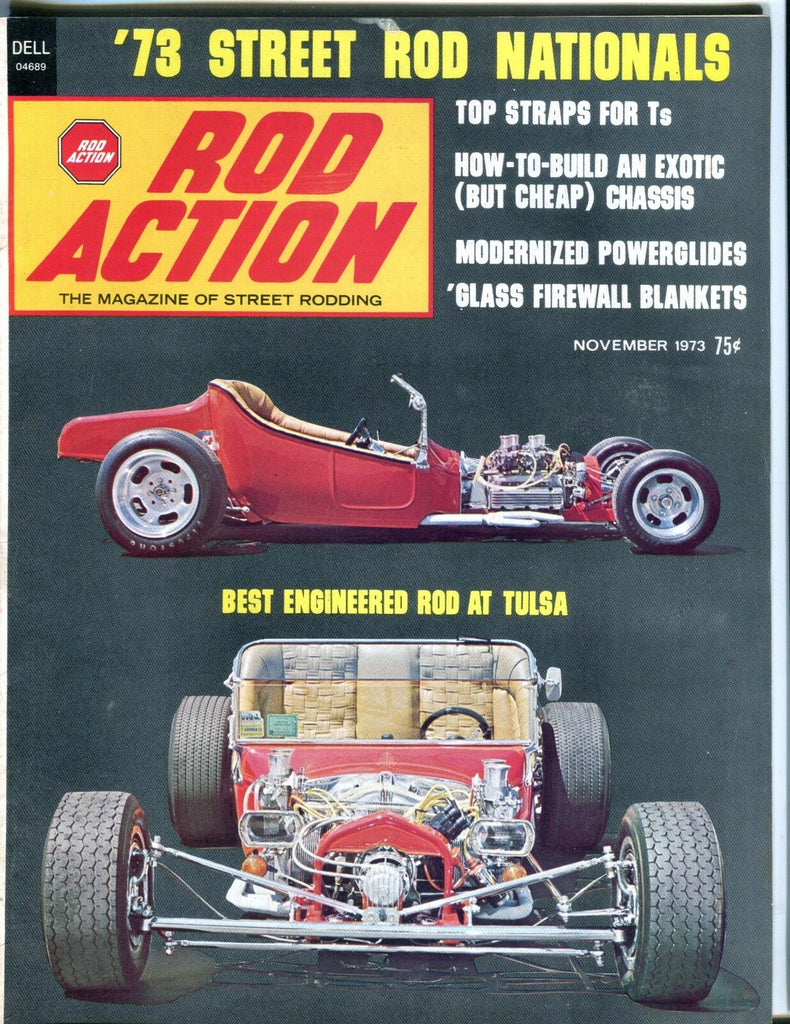 Rod Action Magazine November 1973 Chassis Straps EX No ML 051617nonjhe