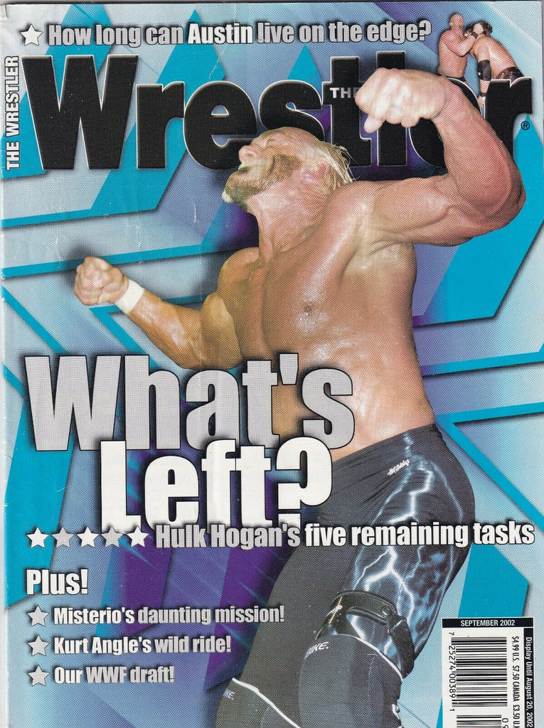 The Wrestler Magazine Hulk Hogan Rey Mysterio September 2002 062419nonr