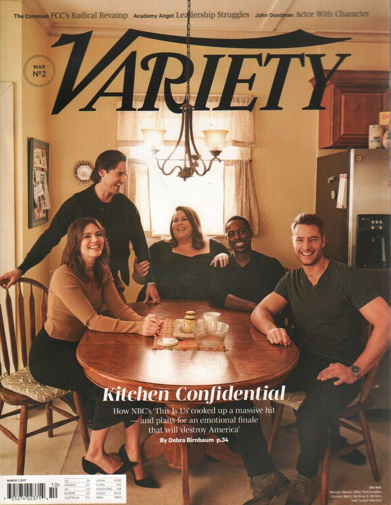 Variety Magazine March 7 2017 Mandy Moore Milo Ventimiglia 030920AME