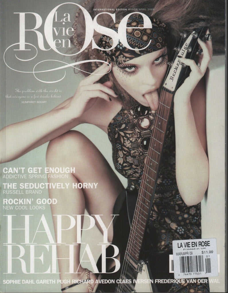 La Vie En Rose March April 2009 Sophie Dahl Gareth Pugh Richard Avedon 083018DBE
