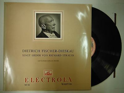33 RPM Vinyl Dietrich Fischer-Dieskau Electrola WALP516 120814KME