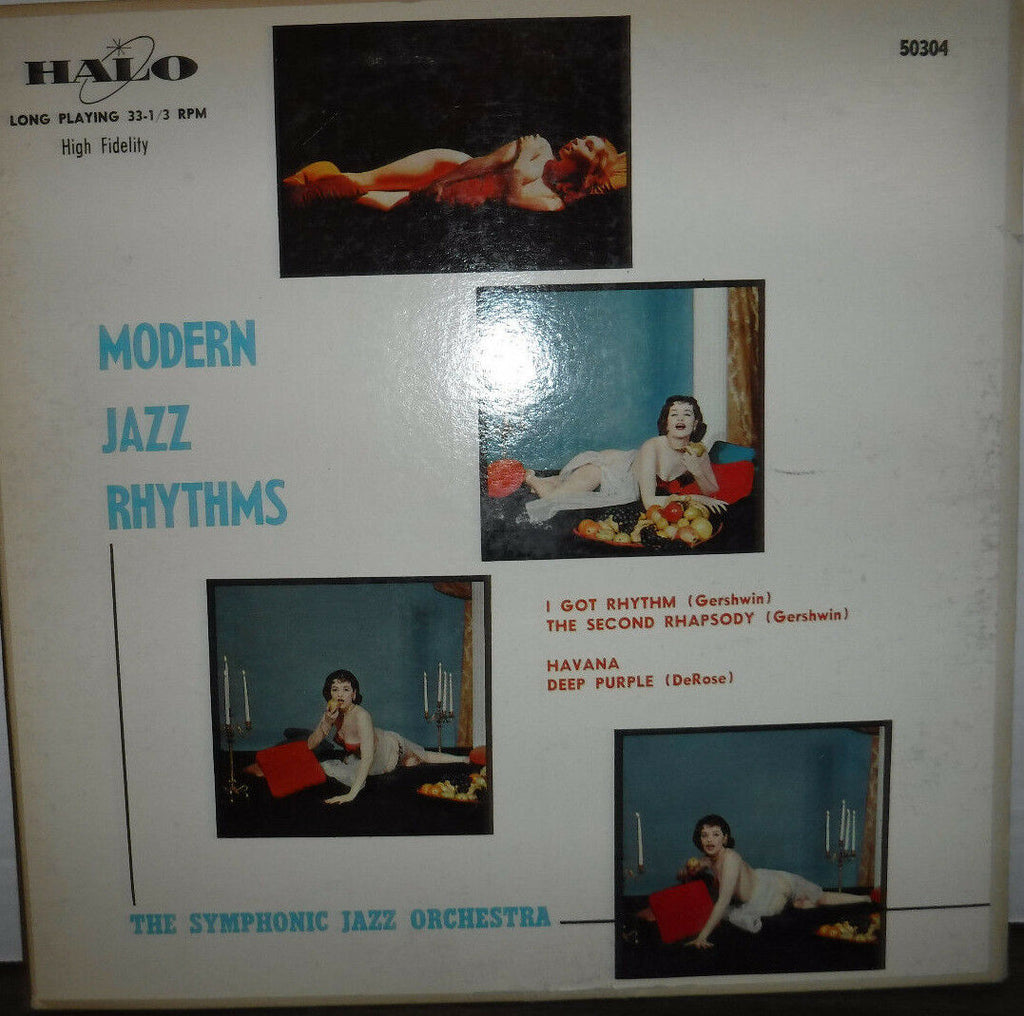 Modern Jazz Rhythms symphonic Jazz Orchestra Halo #50304 vinyl 010218LLE2