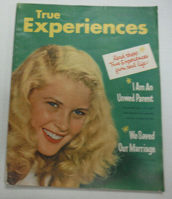 True Experiences Magazine I Am An Unwed Parent June 1951 070115R2
