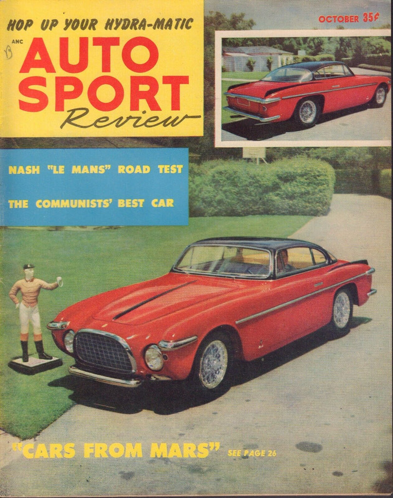 Auto Sport Review October 1953 2.6 Litre Ferrari, Isetta 052417nonDBE