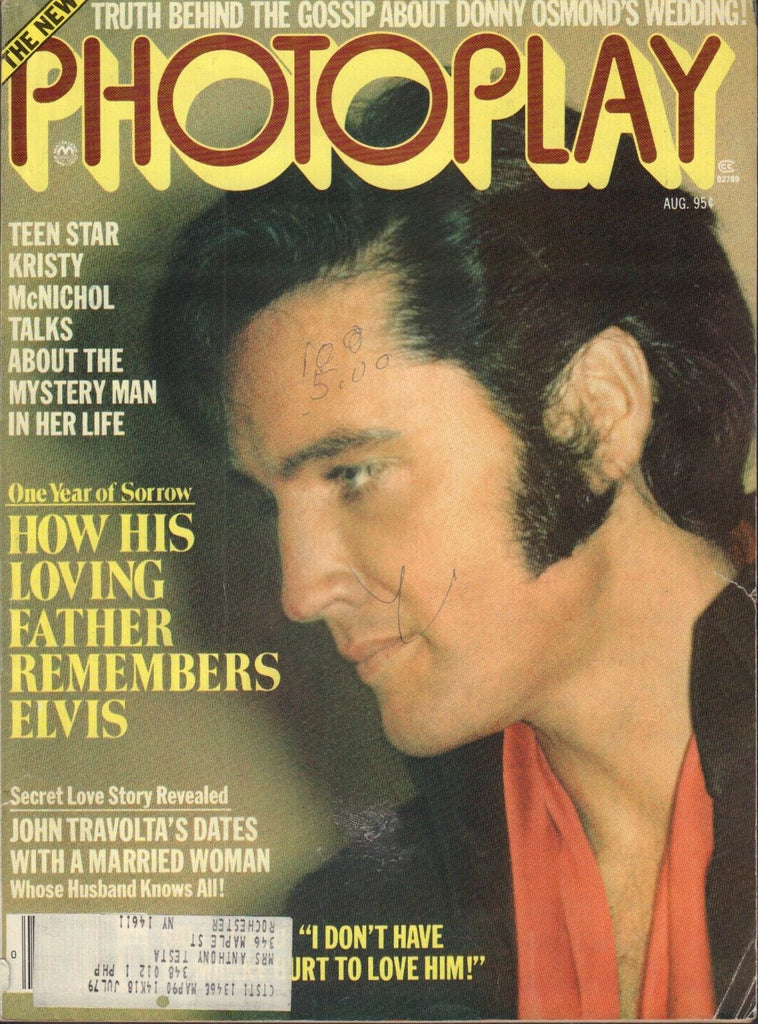 Photoplay Magazine Elvis Presley Kristy McNichol August 1978 012218nonr