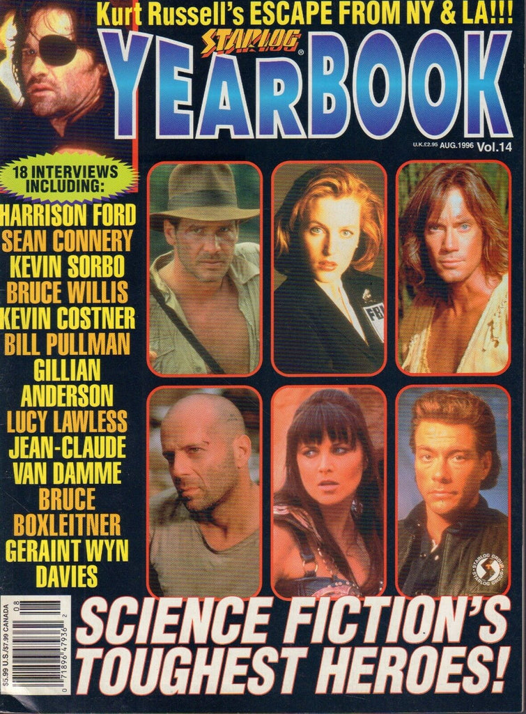 Starlog Yearbook Vol.14 Harrison Ford, Kevin Sorbo 042717nonDBE