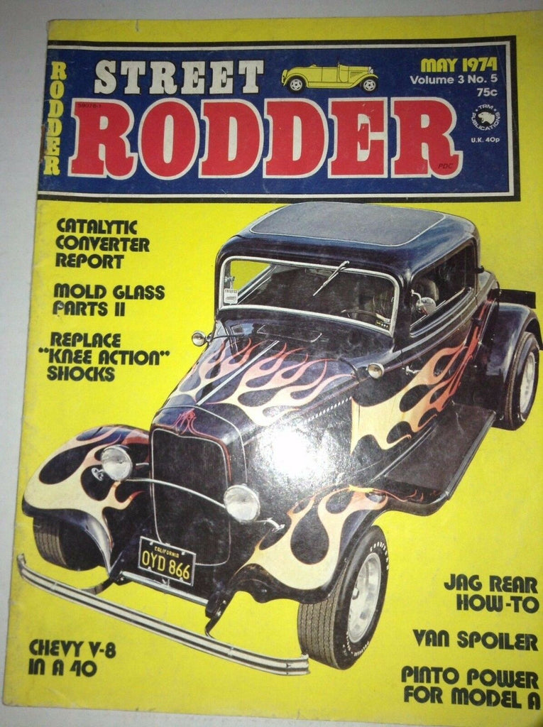 Street Rodder Magazine Mold Glass Parts II May 1974 041817nonrh2